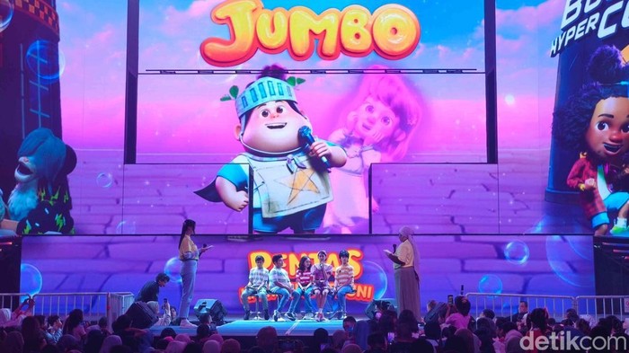 Meriah! Meet and Greet Jumbo di TSM Cibubur Banjir Fans Cilik